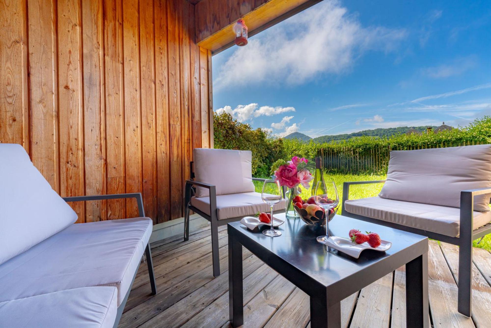 Ferienwohnung Vue Sur Les Montagnes-Wifi-Terrasse Saint-Jean-d'Arvey Exterior foto